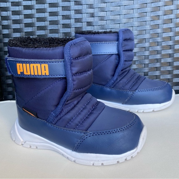 Puma Nieve Winter Toddler Boots - Size 8 - Picture 4 of 6